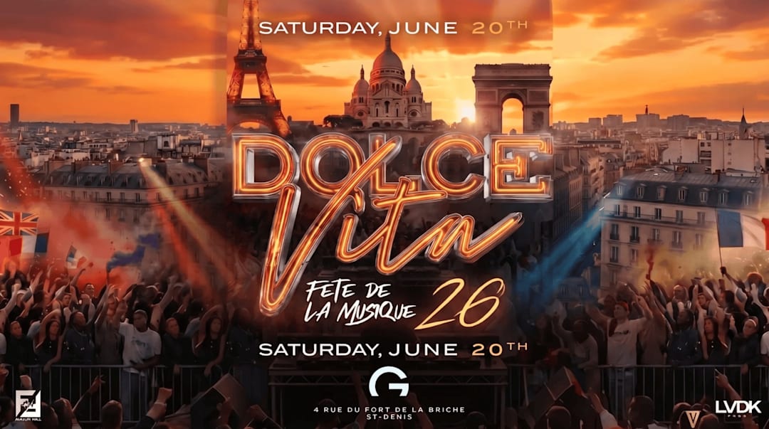 DOLCE VITA X FÊTE DE LA MUSIQUE - G CLUB