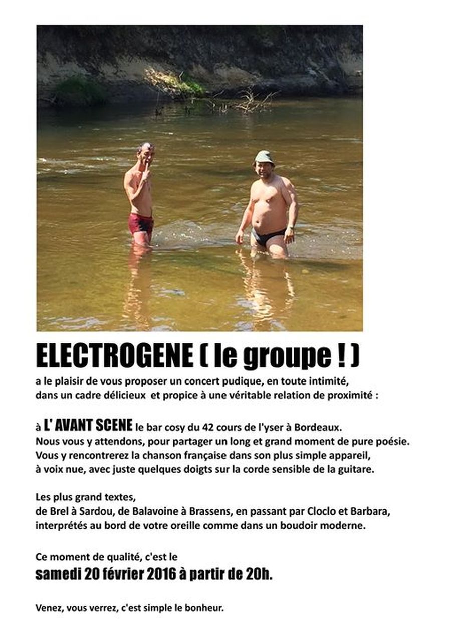 ELECTROGENE (le groupe !)