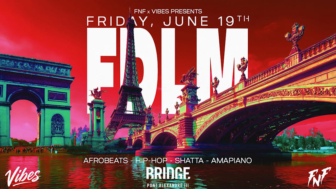 FDLM WEEKENDER AT BRIDGE: BEST AFROBEATS & HIP HOP PARTY