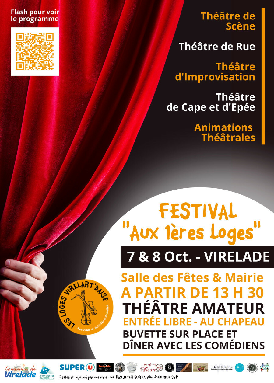 Festival "Aux 1ères Loges" - Théâtre amateur