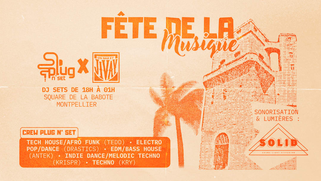 FÊTE DE LA MUSIQUE 2026 (MONTPELLIER)