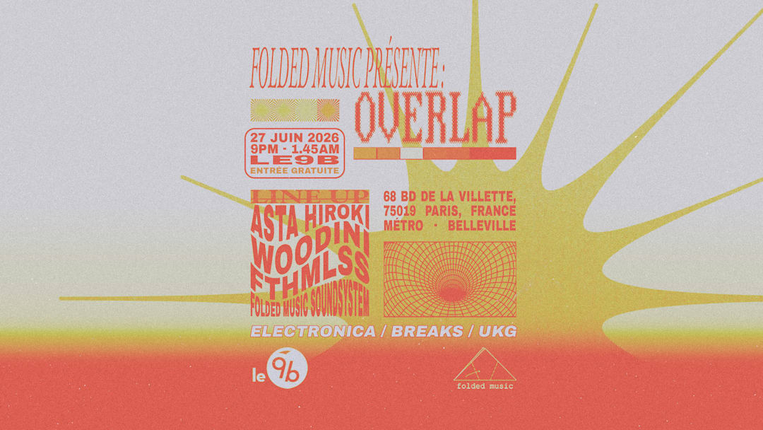 Folded Music présente OVERLAP @9b