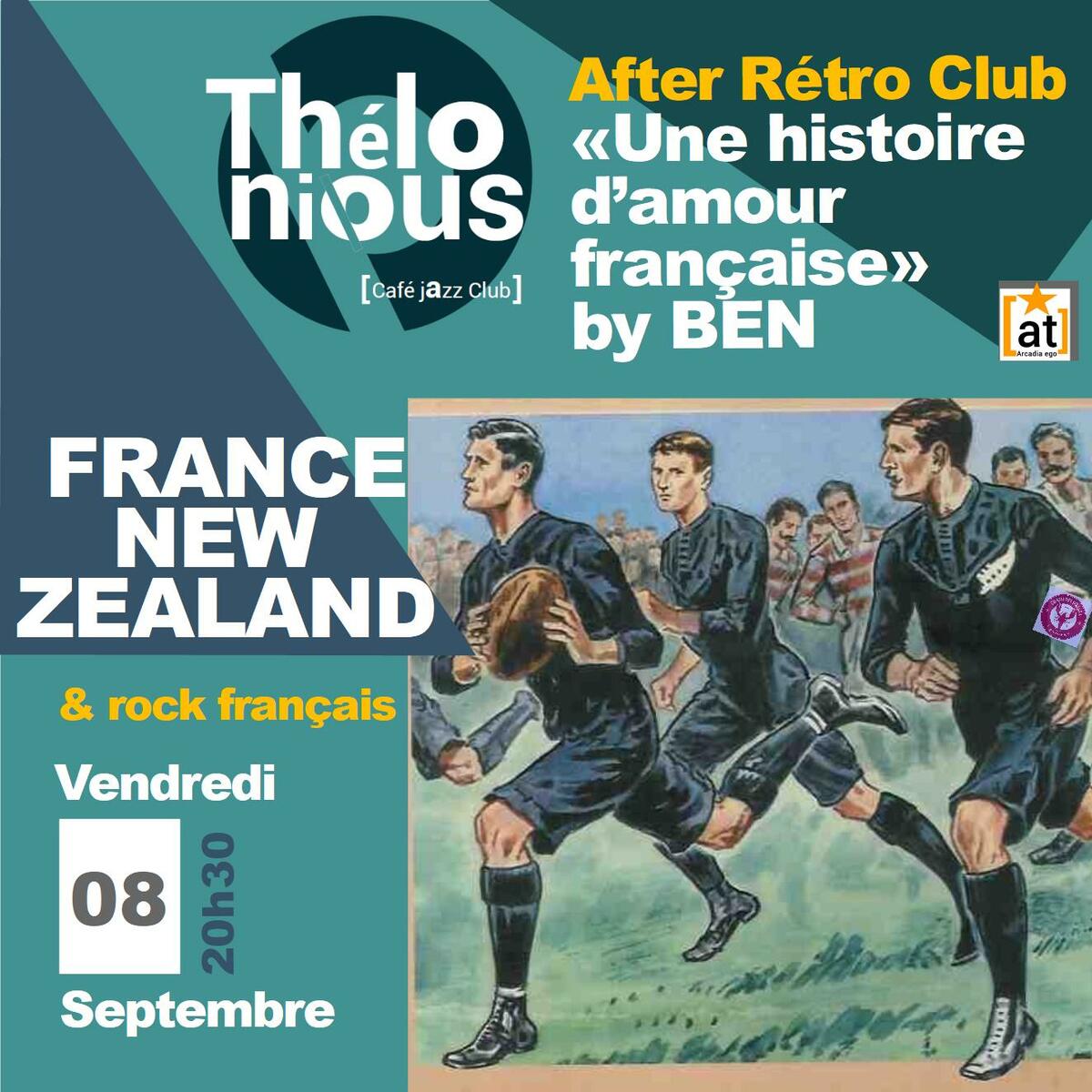 FRANCE v NEW ZEALAND + rock français