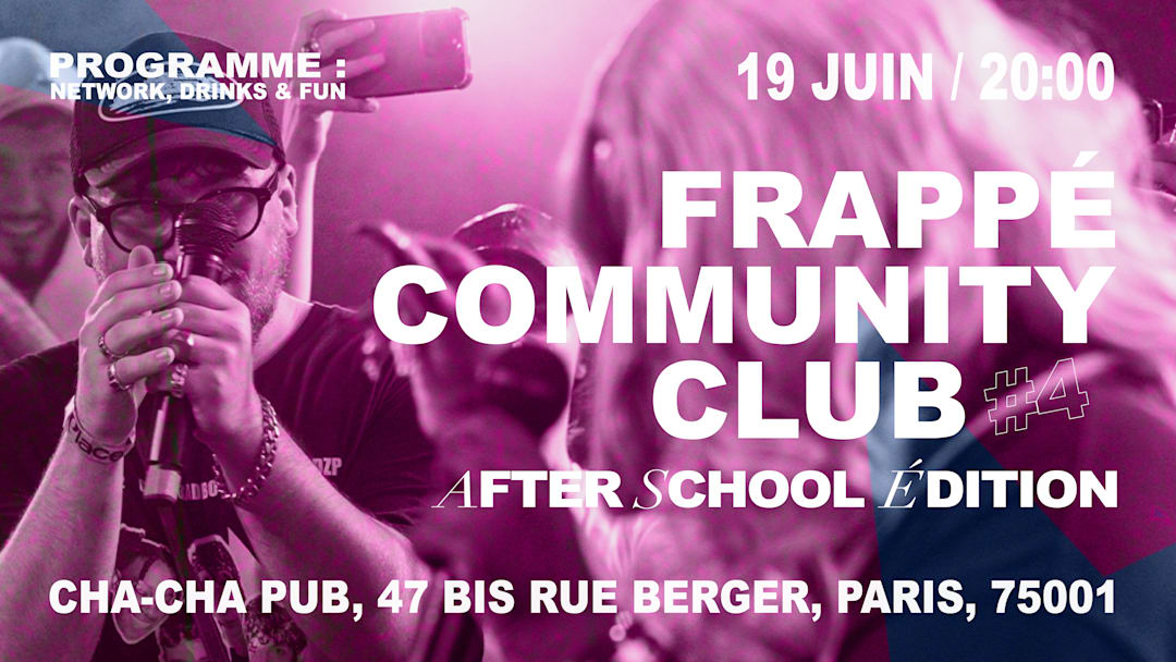 FRAPPÉ COMMUNITY CLUB #4 - AFTERSCHOOL 2 EDITION