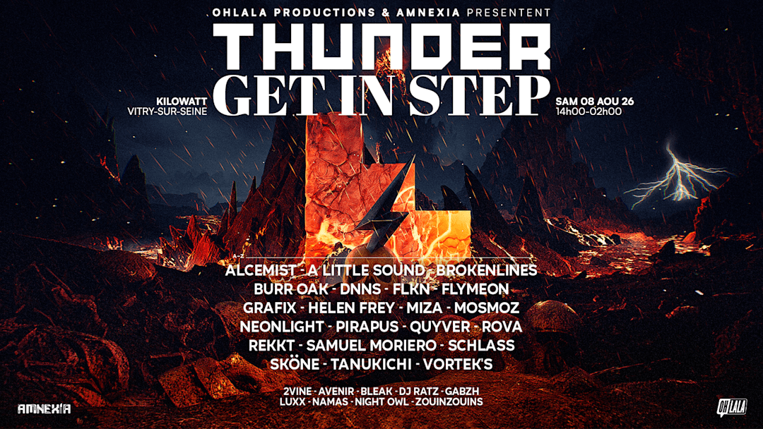 GET IN STEP x THUNDER - OPEN AIR EDITION