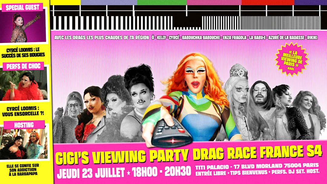 GIGI’S VIEWING PARTY - DRAG RACE SAISON 4! - EP 03! (+DJSET)