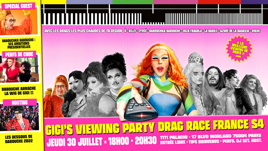 GIGI’S VIEWING PARTY - DRAG RACE SAISON 4! - EP 04! (+DJSET)