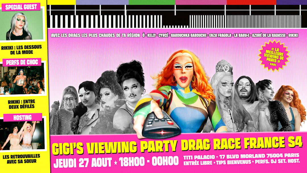 GIGI’S VIEWING PARTY - DRAG RACE SAISON 4! - EP 08! (+DJSET)