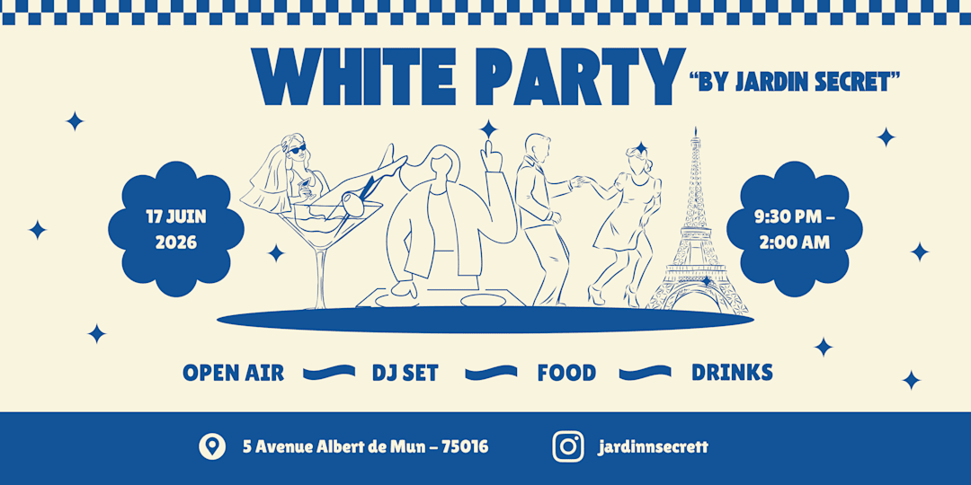 Jardin Secret "WHITE PARTY EDITION"