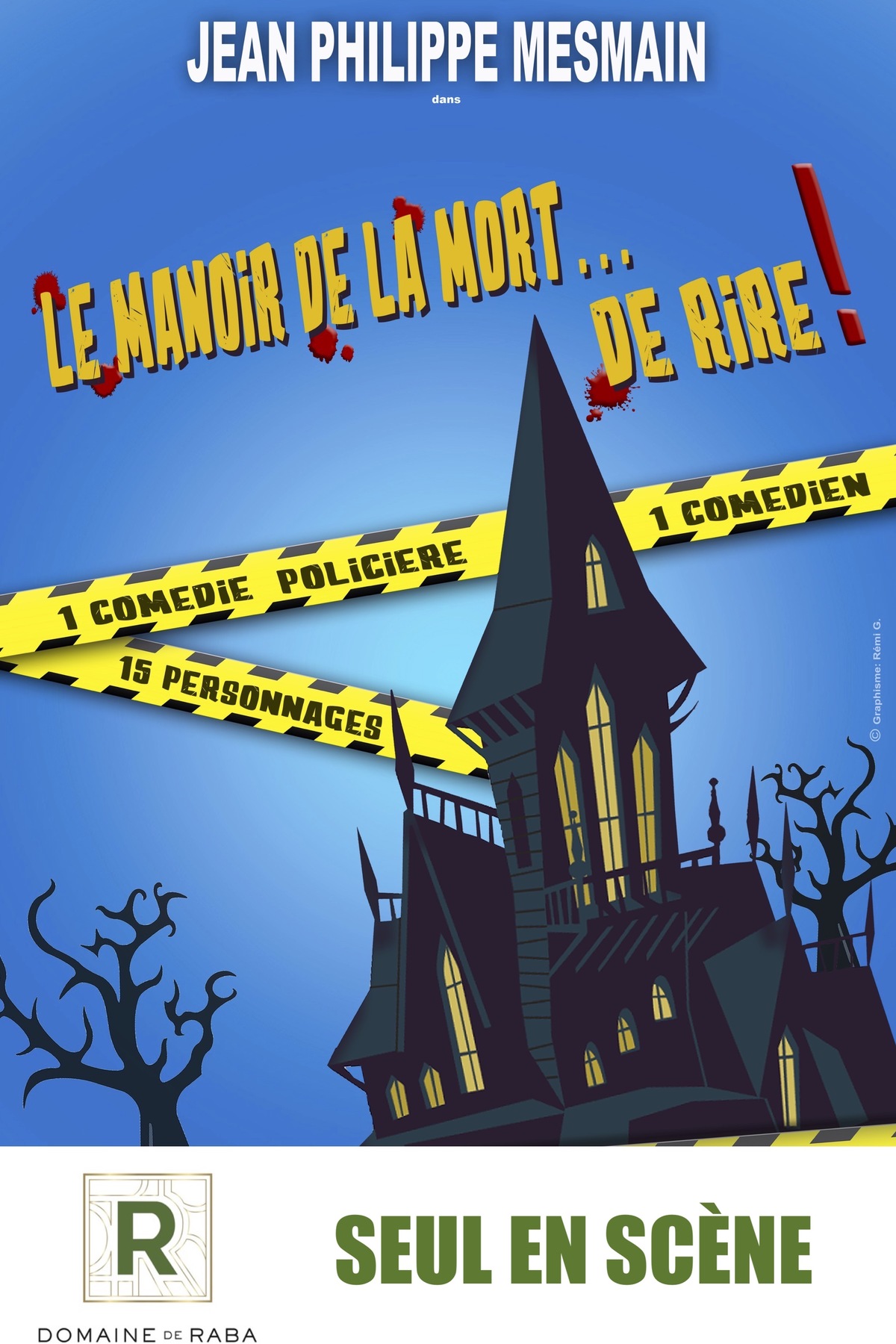Jean-Philippe Mesmain dans Le manoir de la mort... de rire !