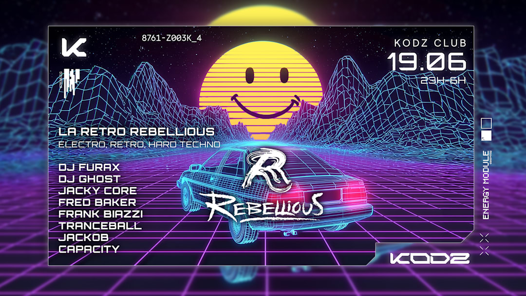 KODZ x RETRO REBELLIOUS : DJ FURAX, DJ GHOST & MORE