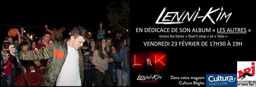 Lenni-Kim en dédicace
