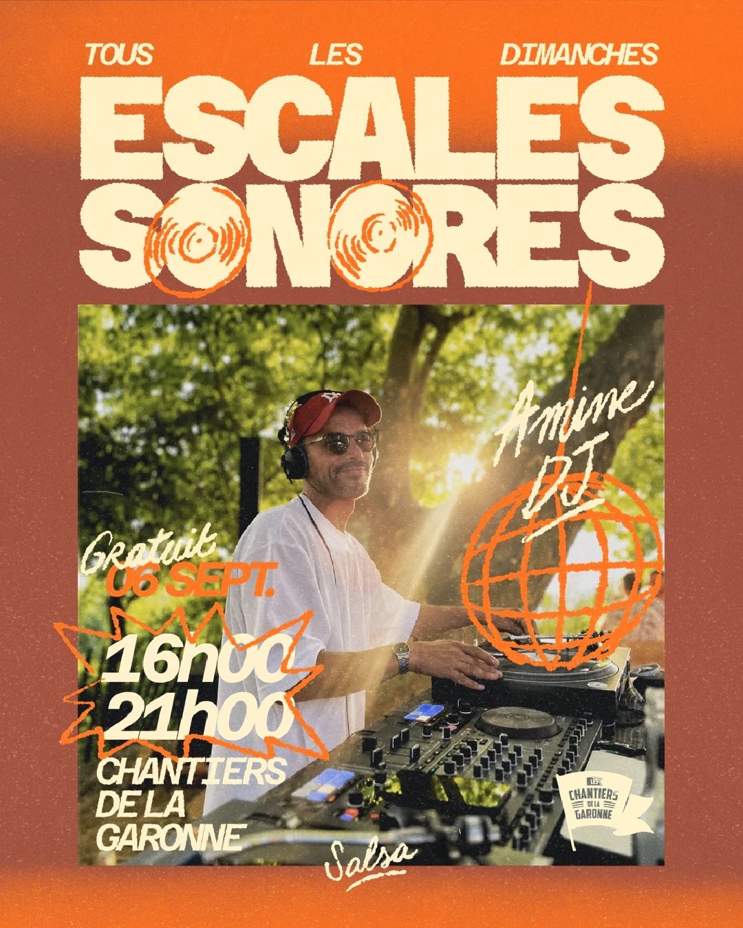 Les Escales Sonores - Salsa avec Amine DJ