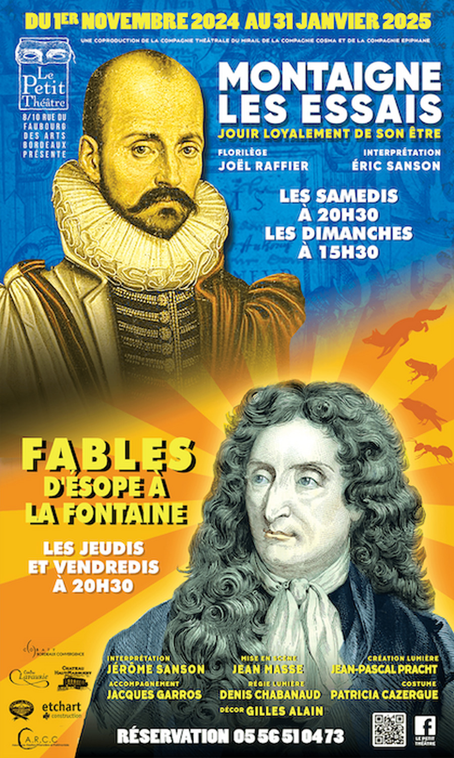 Les fables d'Ésope à la Fontaine