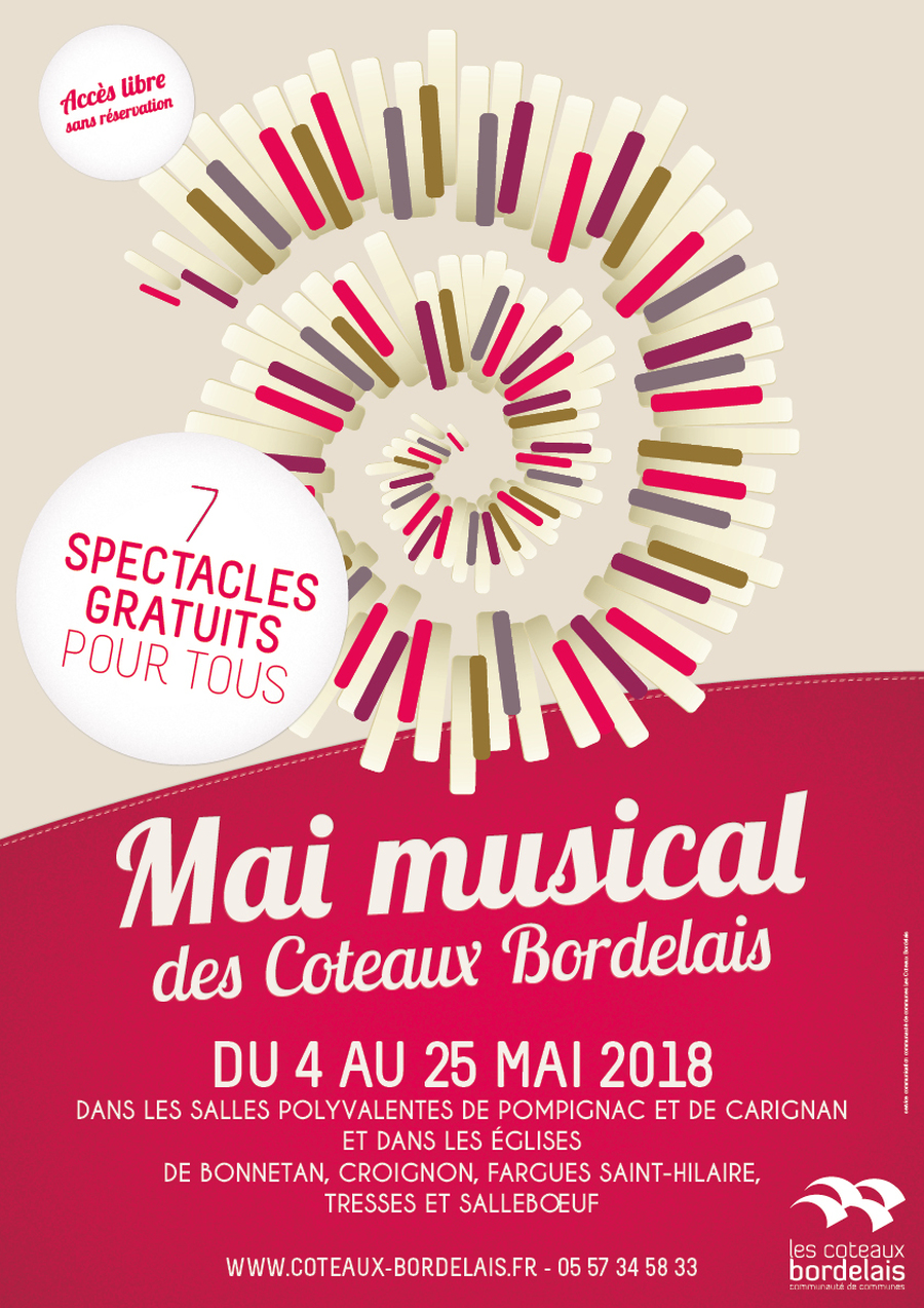 Mai musical des Coteaux Bordelais - PESMD