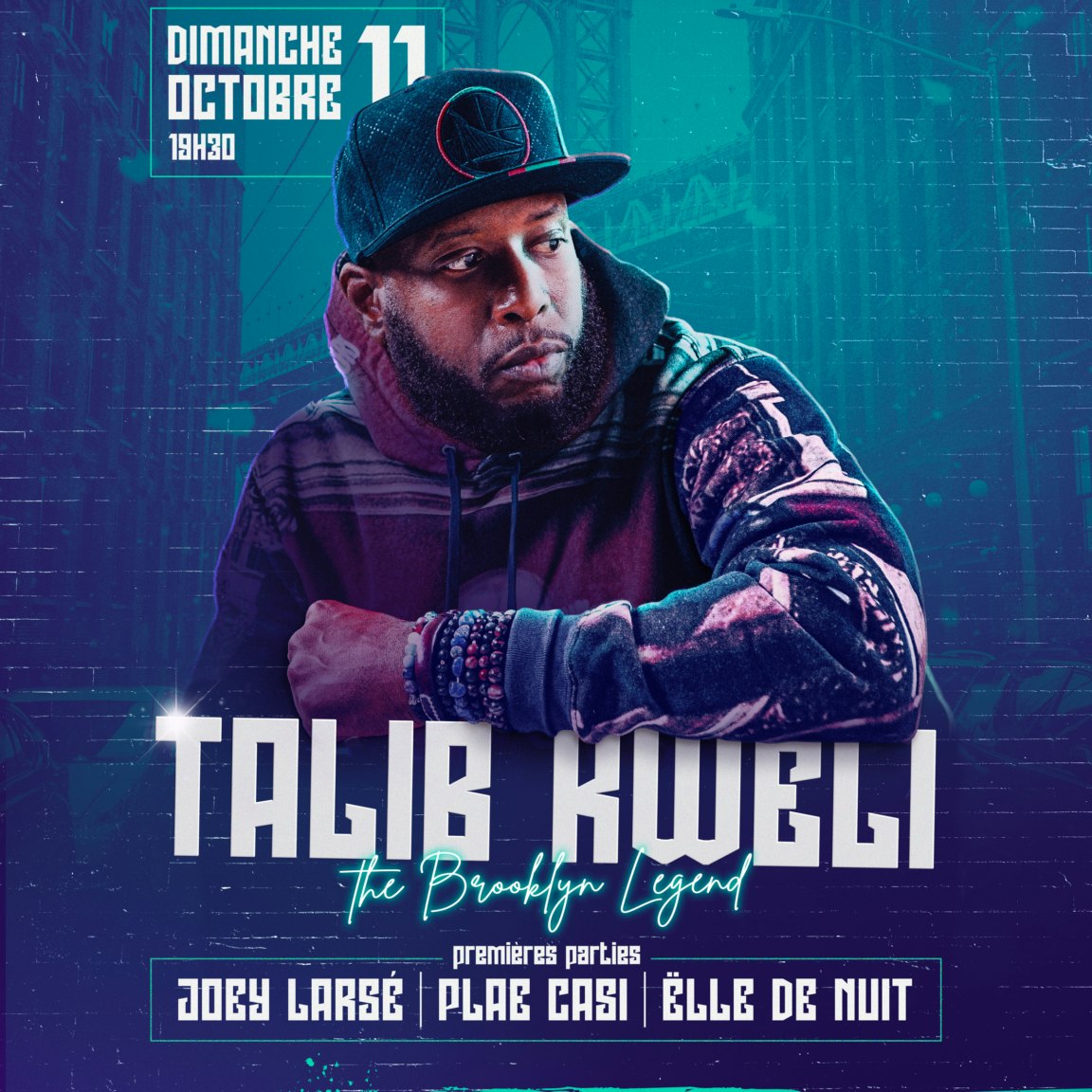 Mascarade invite Talib Kweli & more