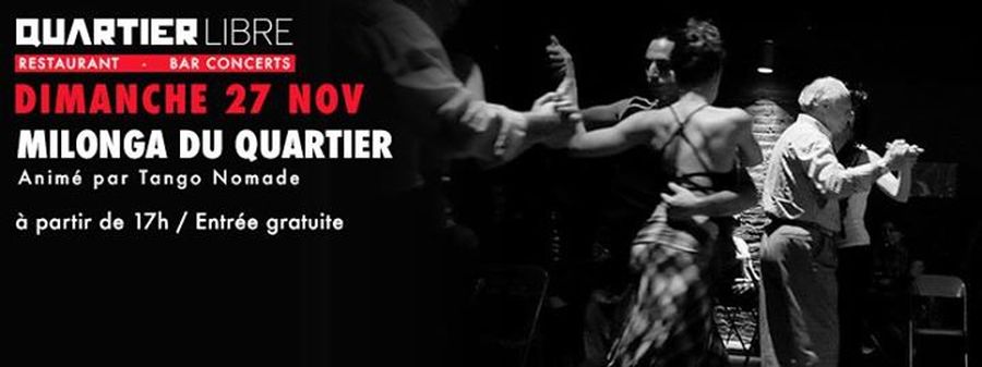 Milonga du Quartier - Animée par Tango Nomade