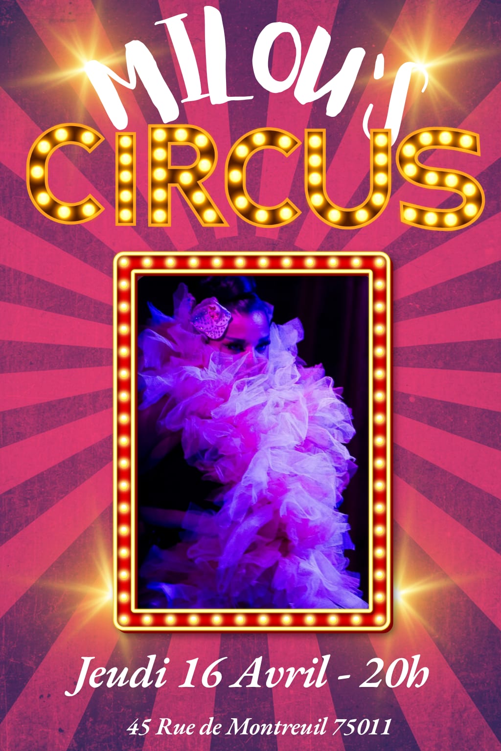 MILOU’S CIRCUS – Scène ouverte