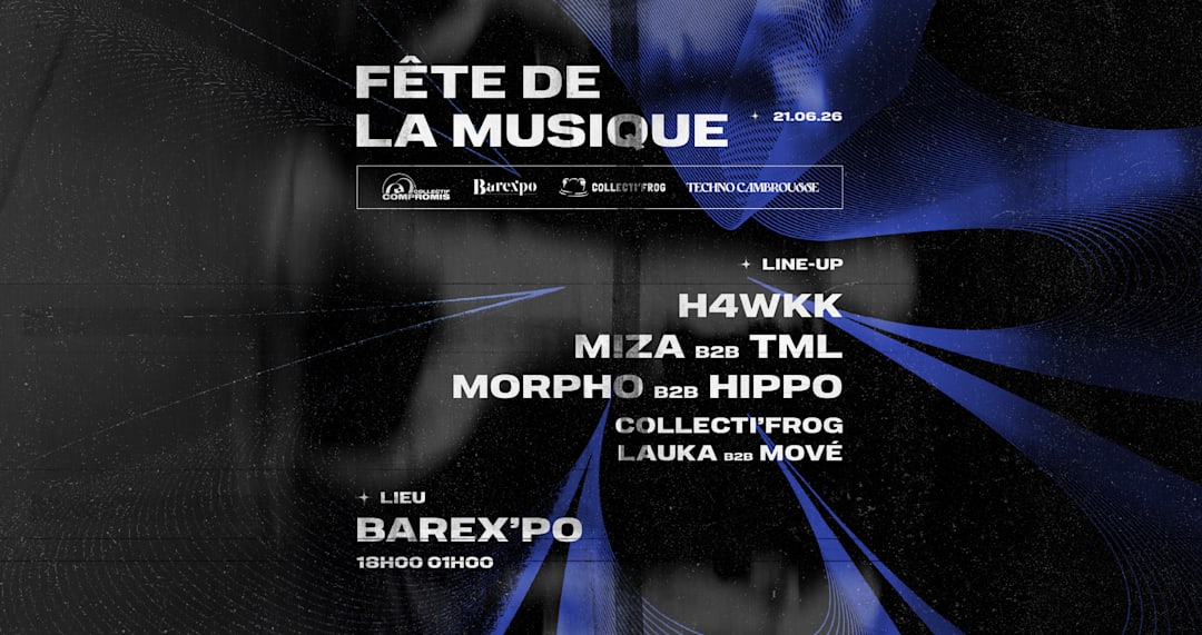 Open Air FDLM - Techno Cambrousse X Barex'po