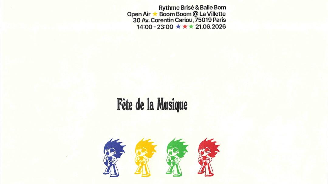 OPEN AIR LA VILLETTE | Rythme Brisé & Baile Bom