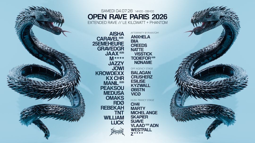 ORGANÏK : OPEN RAVE PARIS 2026