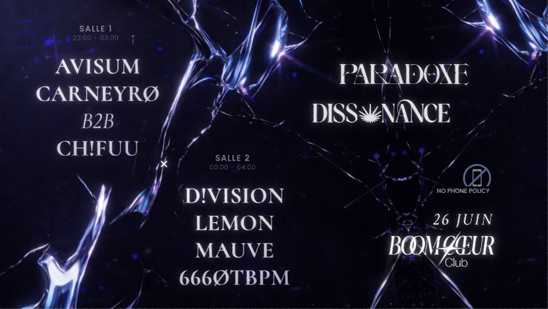 PARADØXE x DISSONANCE