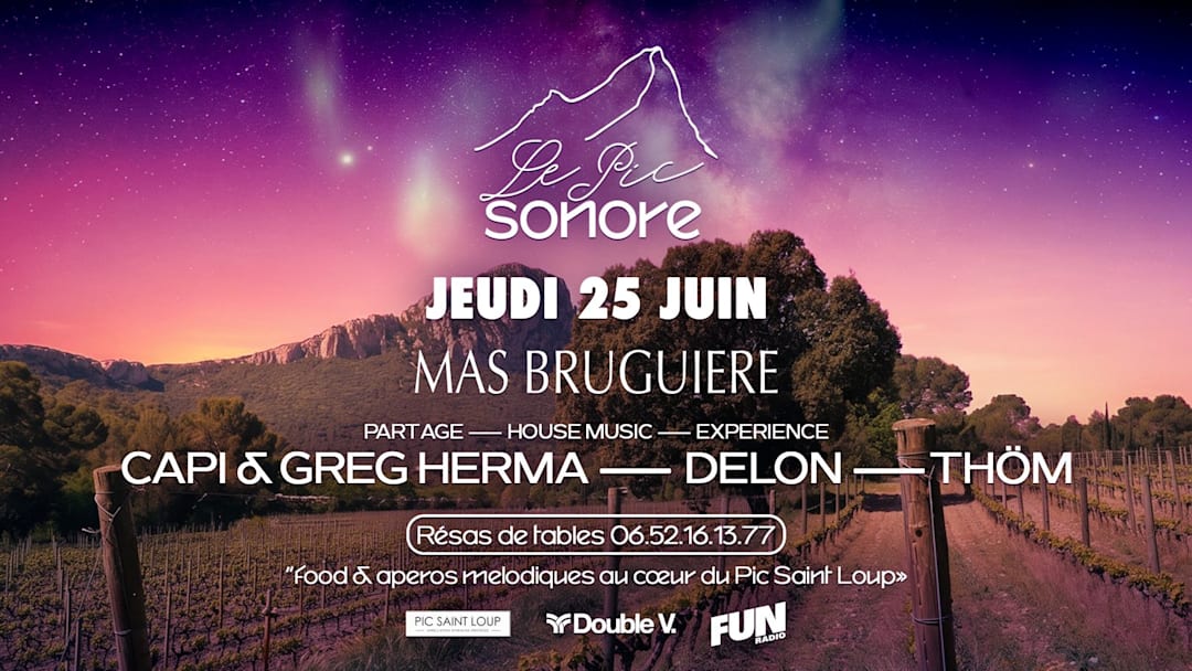 Pic Sonore au Domaine MAS BRUGUIERE