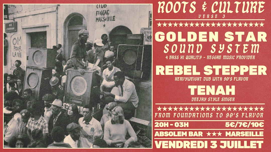 ROOTS AND CULTURE DUB SESSION 3 ABSOLEM BAR