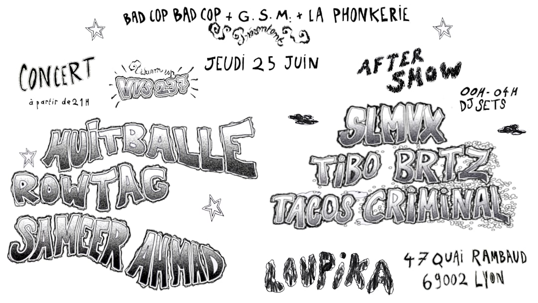 Sameer Ahmad, Huitballe, Rowtag + AFTER SHOW