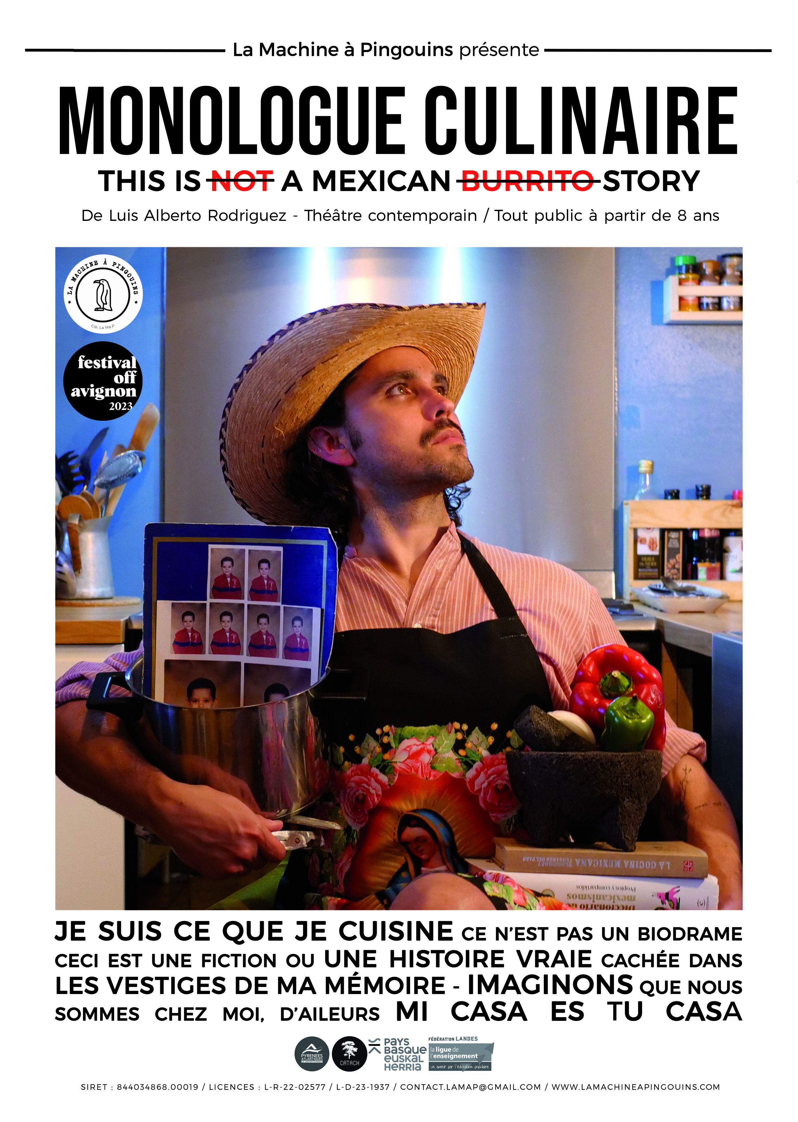 Monologue culinaire - Luis Alberto Rodríguez