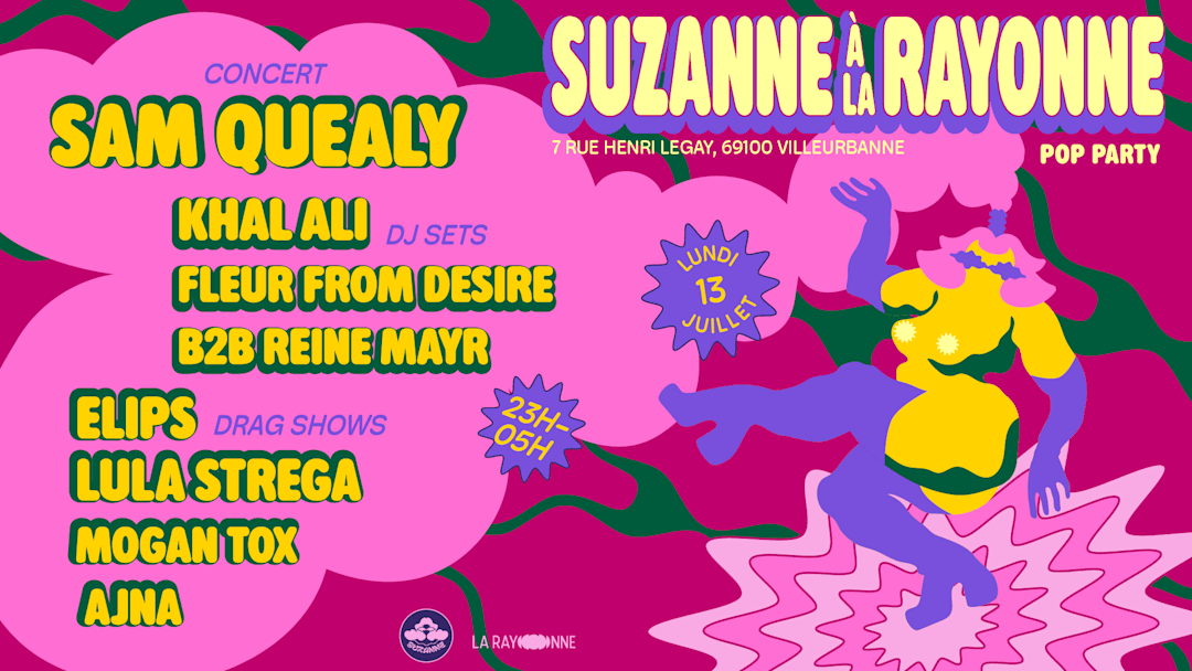 SUZANNE À LA RAYONNE : Let's Have A Kiki