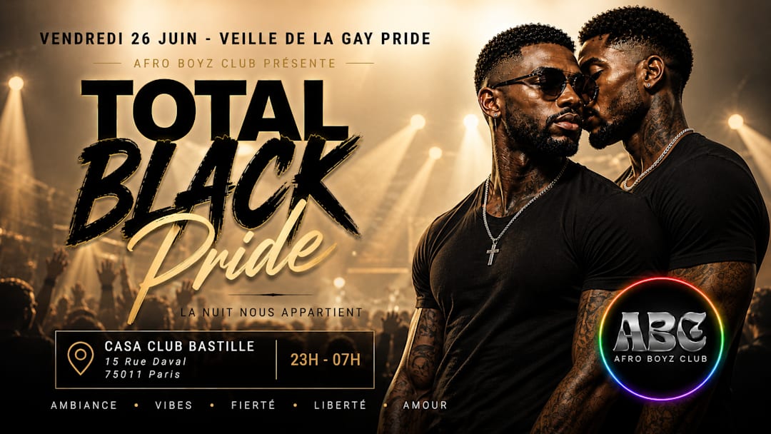 TOTAL BLACK | GAY PRIDE EDITION