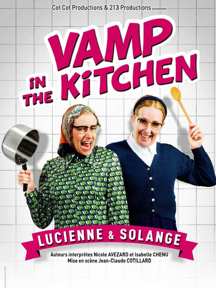 Vamp in the kitchen