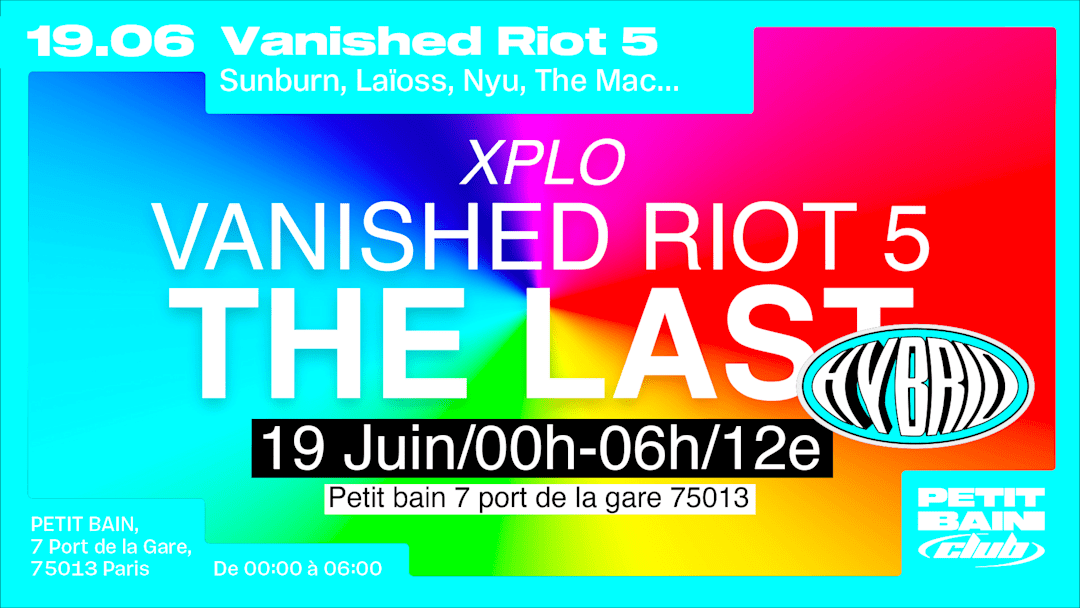 VANISHED RIOT 5 : THE LAST