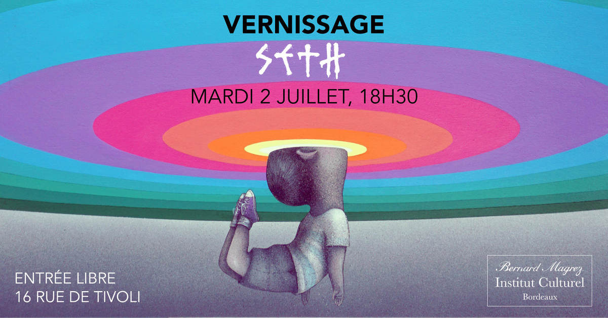 Vernissage et exposition de l'artiste SETH - 1.2.3 Soleil
