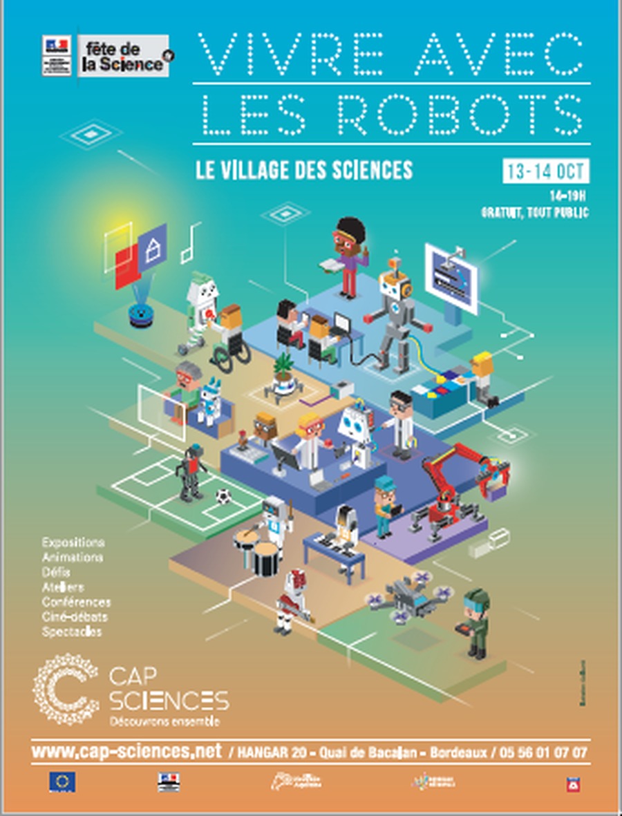Village des sciences 2018 : Vivre avec les robots