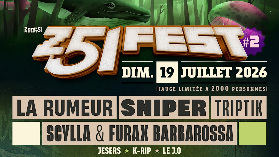 Z51 FEST - J3 - Dimanche 19 juillet 2026